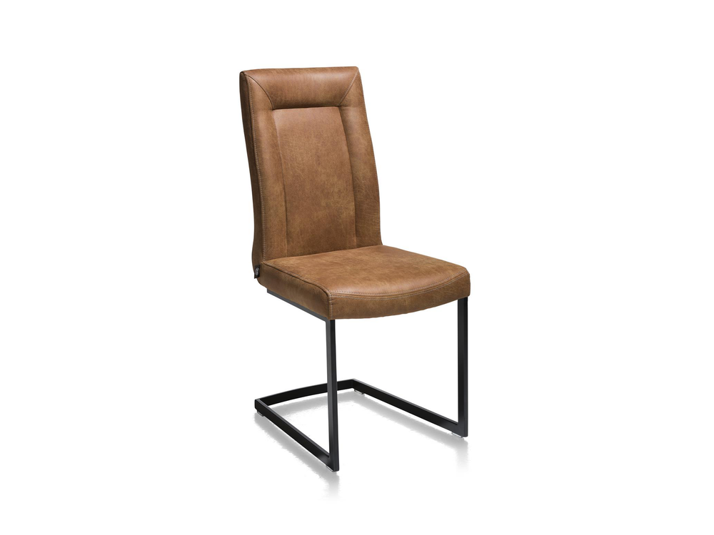 Set van 6 eetkamerstoelen MALENE - Cognac C-HEH-MAL-SET6-2