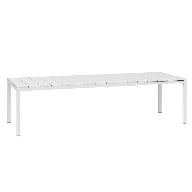 Uitschuifbare tuintafel RIO - Bianco