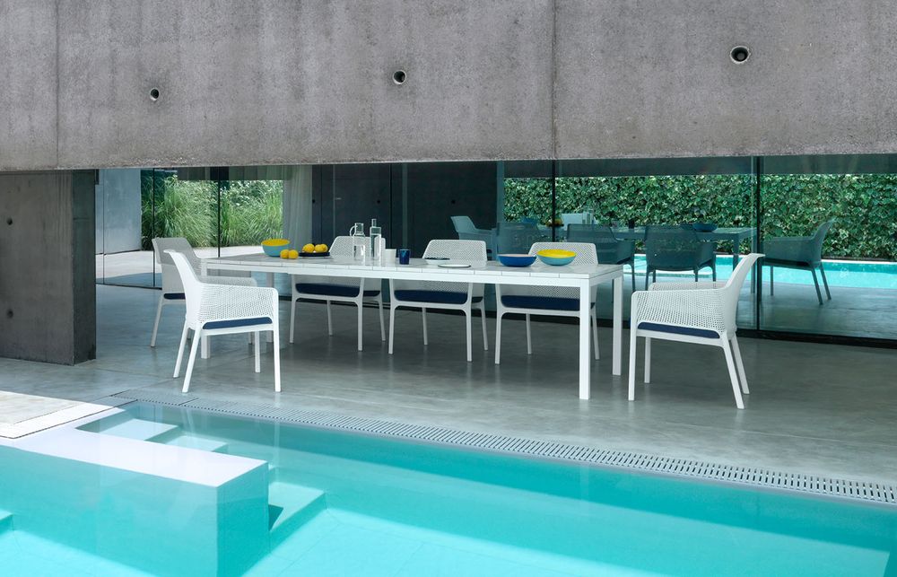 Uitschuifbare tuintafel RIO - Bianco NRD 4825300000