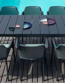 Uitschuifbare tuintafel RIO - Bianco NRD 4825202000