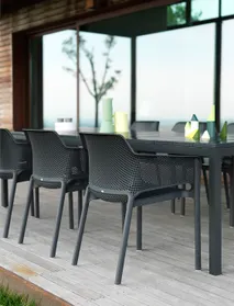 Uitschuifbare tuintafel RIO - Bianco NRD 4825202000