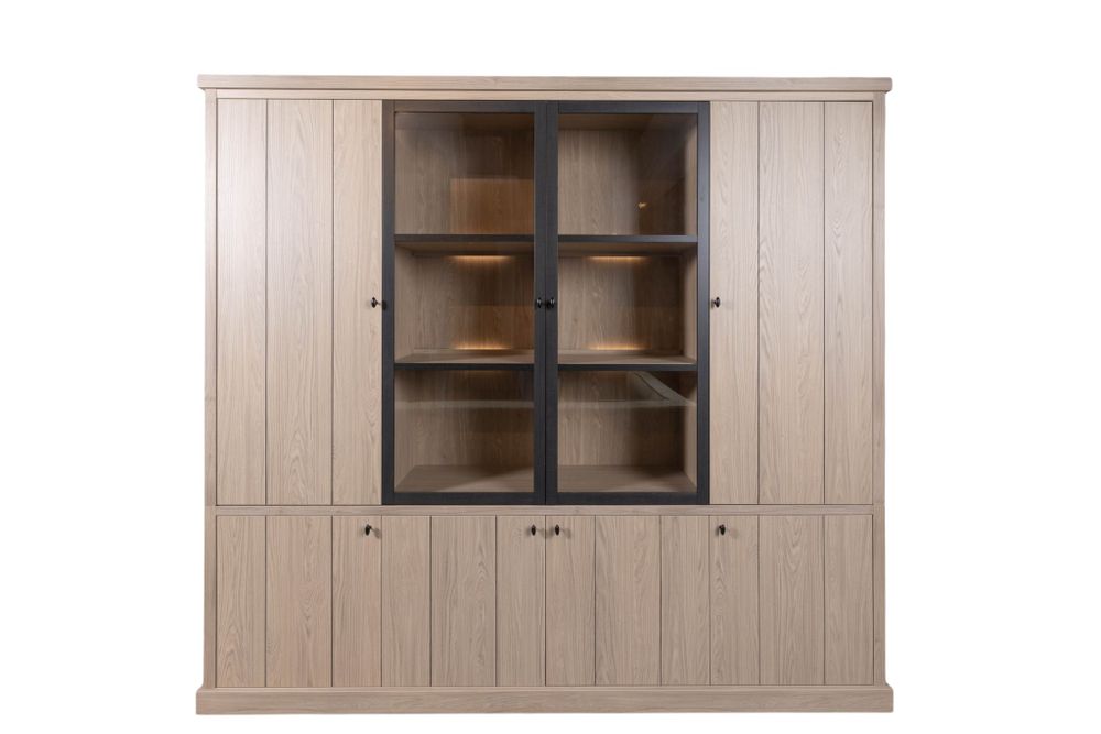 Vitrine BRUGGE - Misty Oak MXF-287-000003