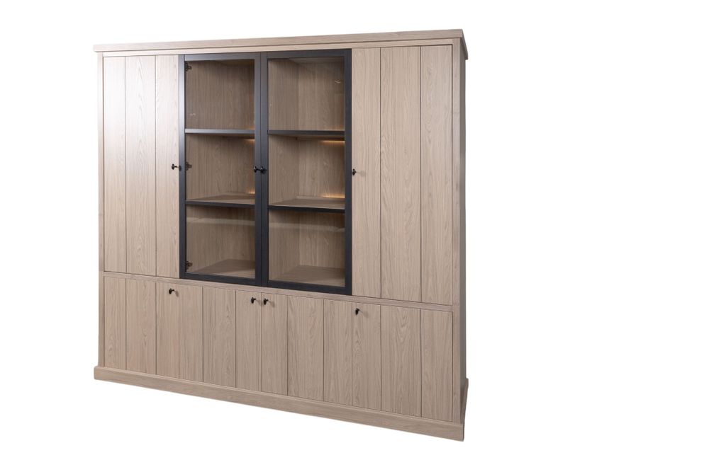 Vitrine BRUGGE - Misty Oak MXF-287-000003
