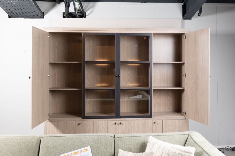 Vitrine BRUGGE - Misty Oak MXF-287-000003