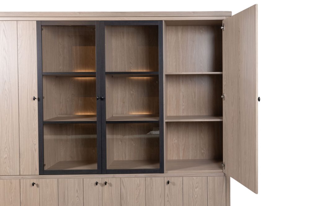 Vitrine BRUGGE - Misty Oak MXF-287-000003