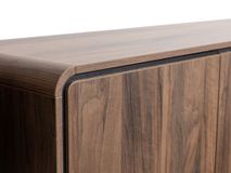 Hangend tv-meubel LAGO - Walnoot C-MBR-84-SET1