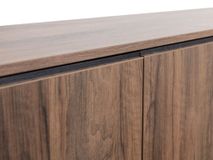 Hangend tv-meubel LAGO - Walnoot C-MBR-84-SET1