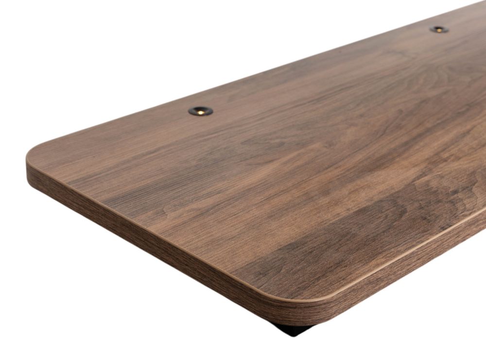 Hangend tv-meubel LAGO - Walnoot C-MBR-84-SET1