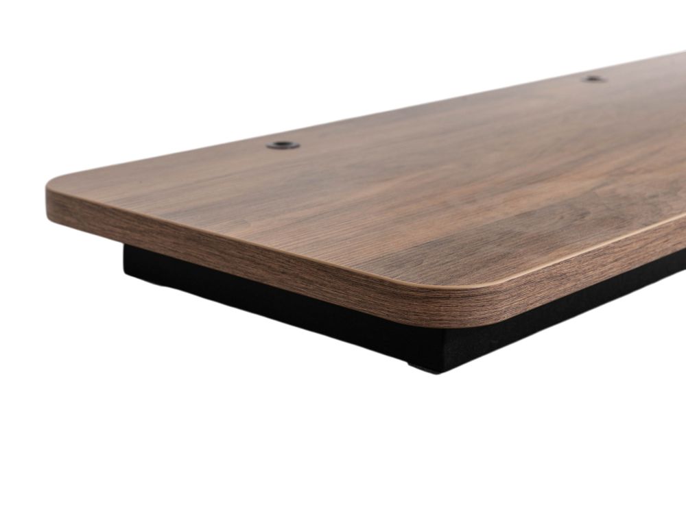 Hangend tv-meubel LAGO - Walnoot C-MBR-84-SET1