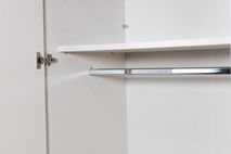 Draaideurkast EXTENSO - Antraciet/spiegel STA C35875 DM2261SP22