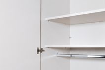 Draaideurkast EXTENSO - Antraciet/spiegel STA C35875 DM2261SP22