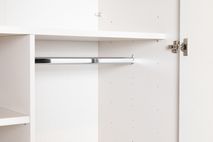 Draaideurkast EXTENSO - Antraciet/spiegel STA C35875 DM2261SP22