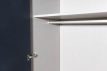 Draaideurkast EXTENSO - Antraciet/spiegel STA C35875 DM2261SP22