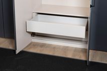 Draaideurkast EXTENSO - Antraciet/spiegel STA C35875 DM2261SP22