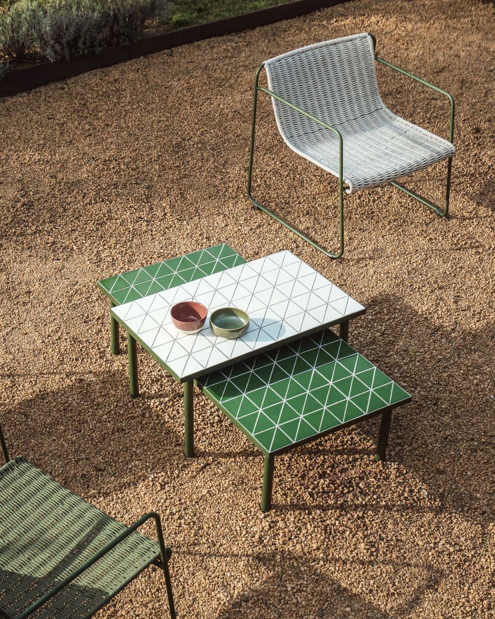 Salontafel MAURINA - Groen KAV O00476KK06