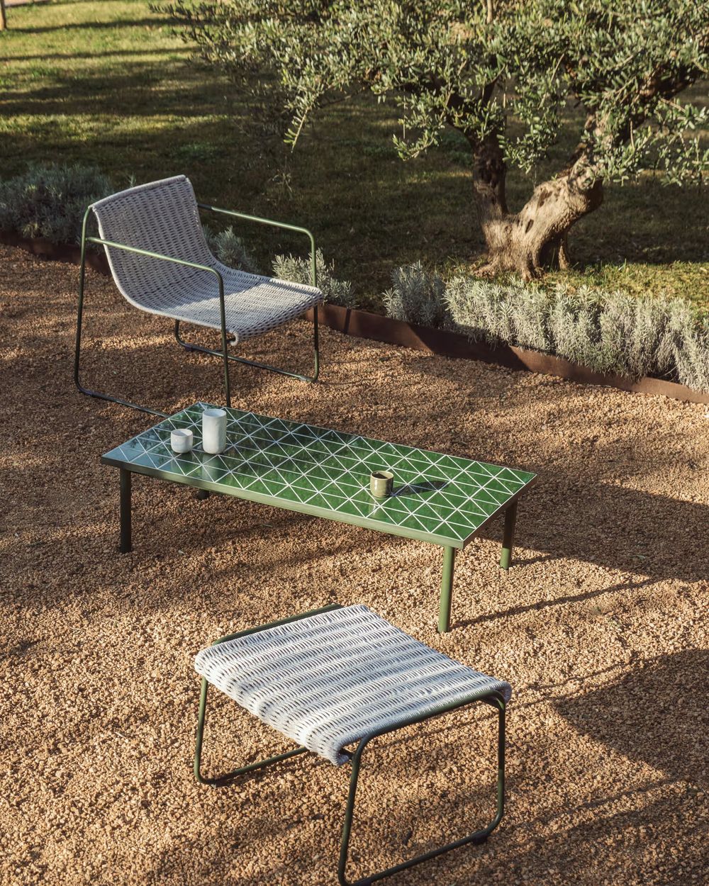 Salontafel MAURINA - Groen KAV O00476KK06
