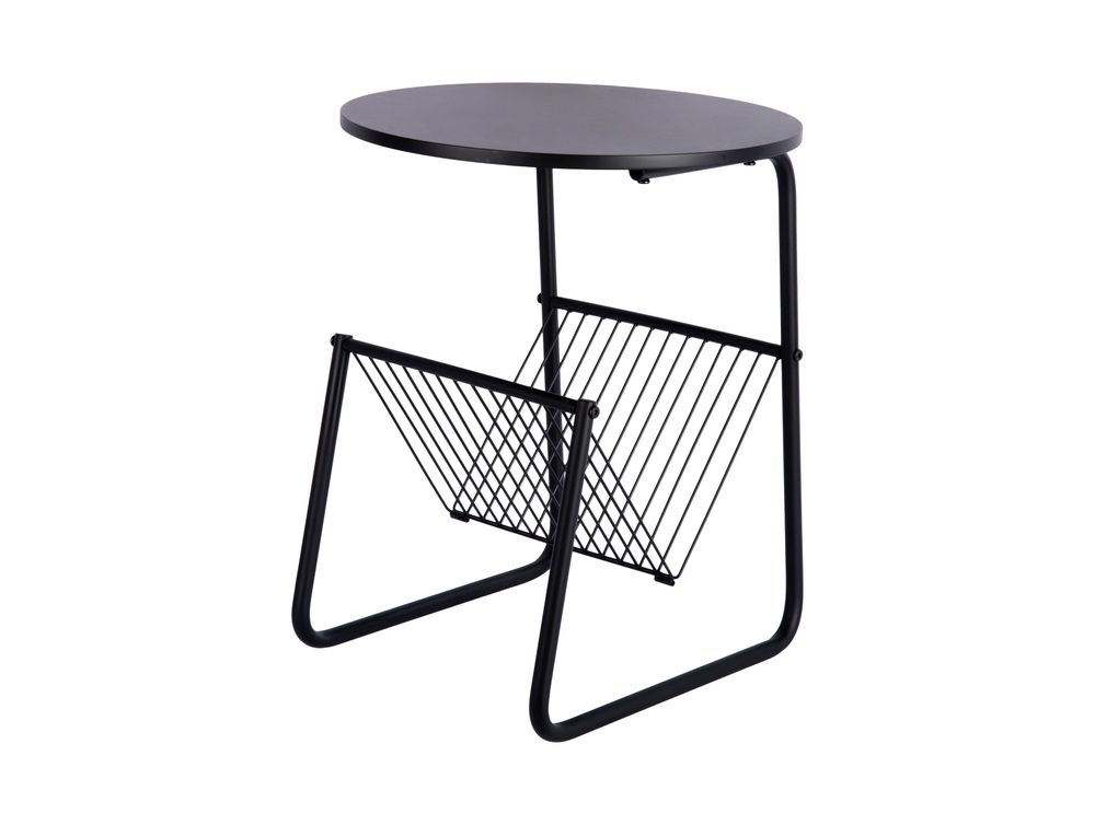 Bijzettafel RIQUEZA REVISTA - Zwart PST LM2372BK