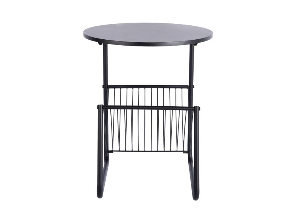 Bijzettafel RIQUEZA REVISTA - Zwart PST LM2372BK