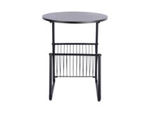 Bijzettafel RIQUEZA REVISTA - Zwart PST LM2372BK