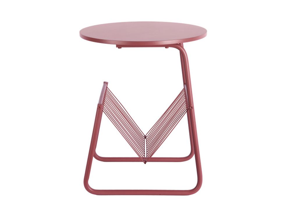 Bijzettafel RIQUEZA REVISTA - Bordeauxrood PST LM2372RD