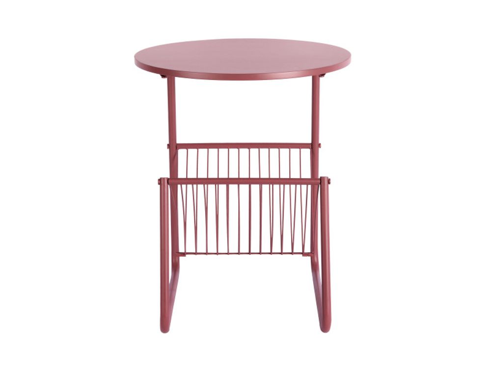 Bijzettafel RIQUEZA REVISTA - Bordeauxrood PST LM2372RD