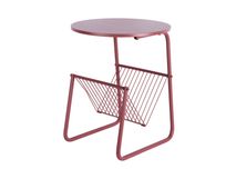 Bijzettafel RIQUEZA REVISTA - Bordeauxrood PST LM2372RD