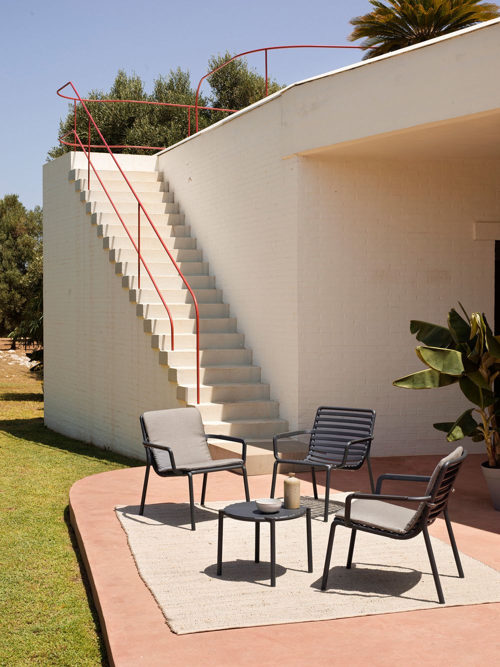 Stoelkussen voor relaxstoel DOGA - Avocado Sunbrel NRD 3625600139