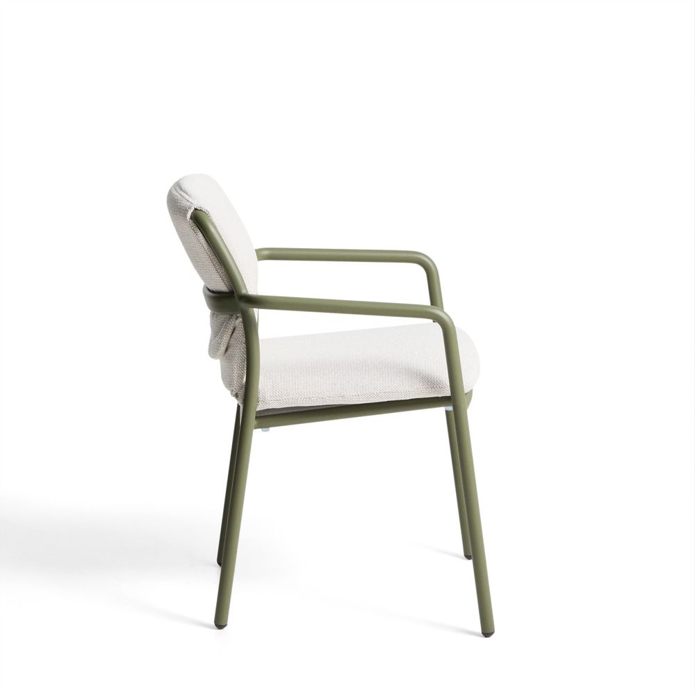 Tuinstoel LINOSA - Groen/Beige KAV C00333RR06