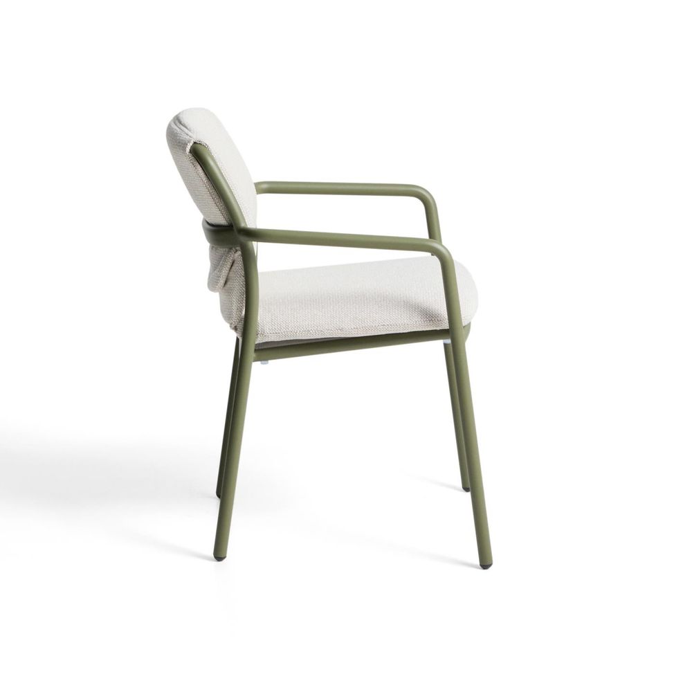 Tuinstoel LINOSA - Groen/Beige KAV C00333RR06