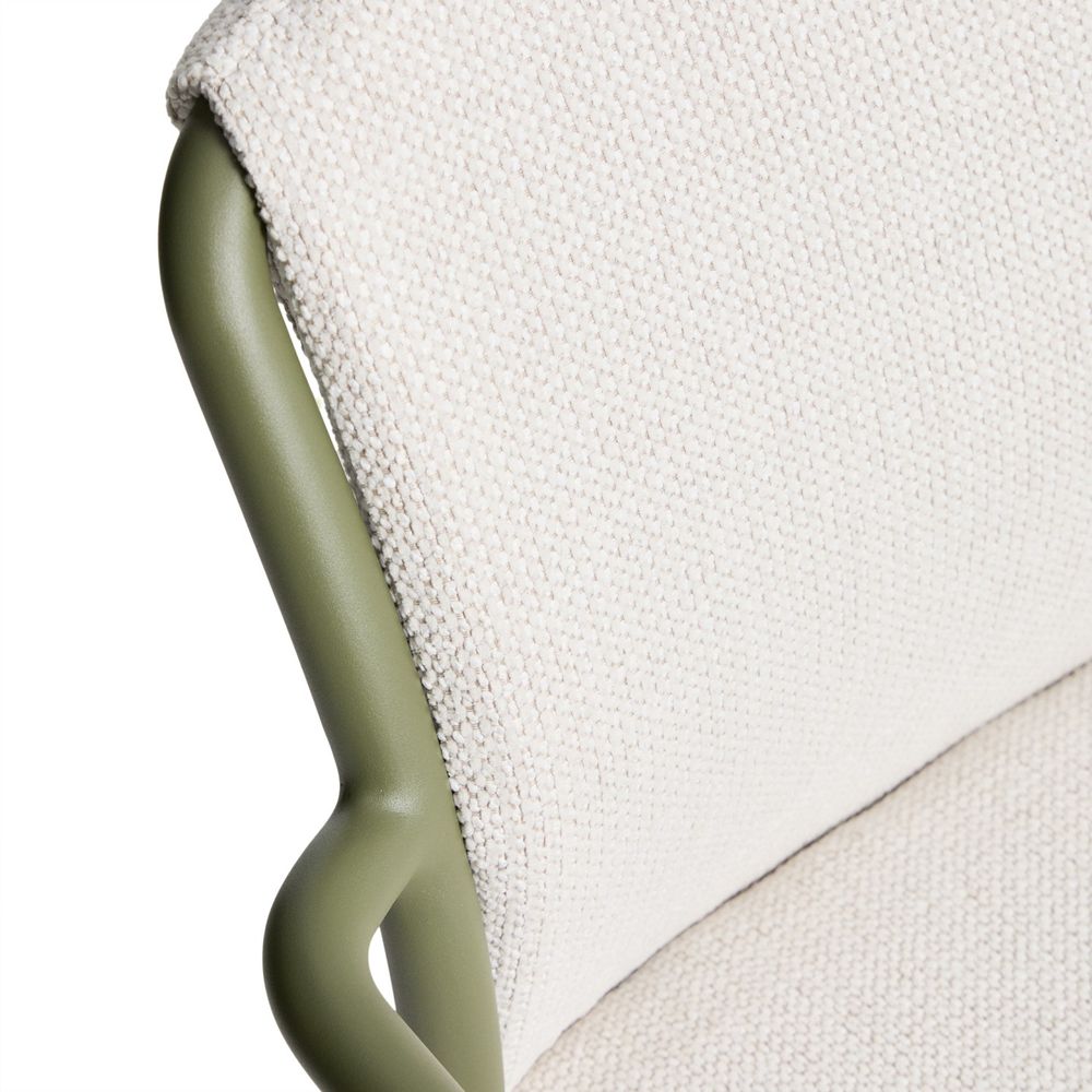 Tuinstoel LINOSA - Groen/Beige KAV C00333RR06