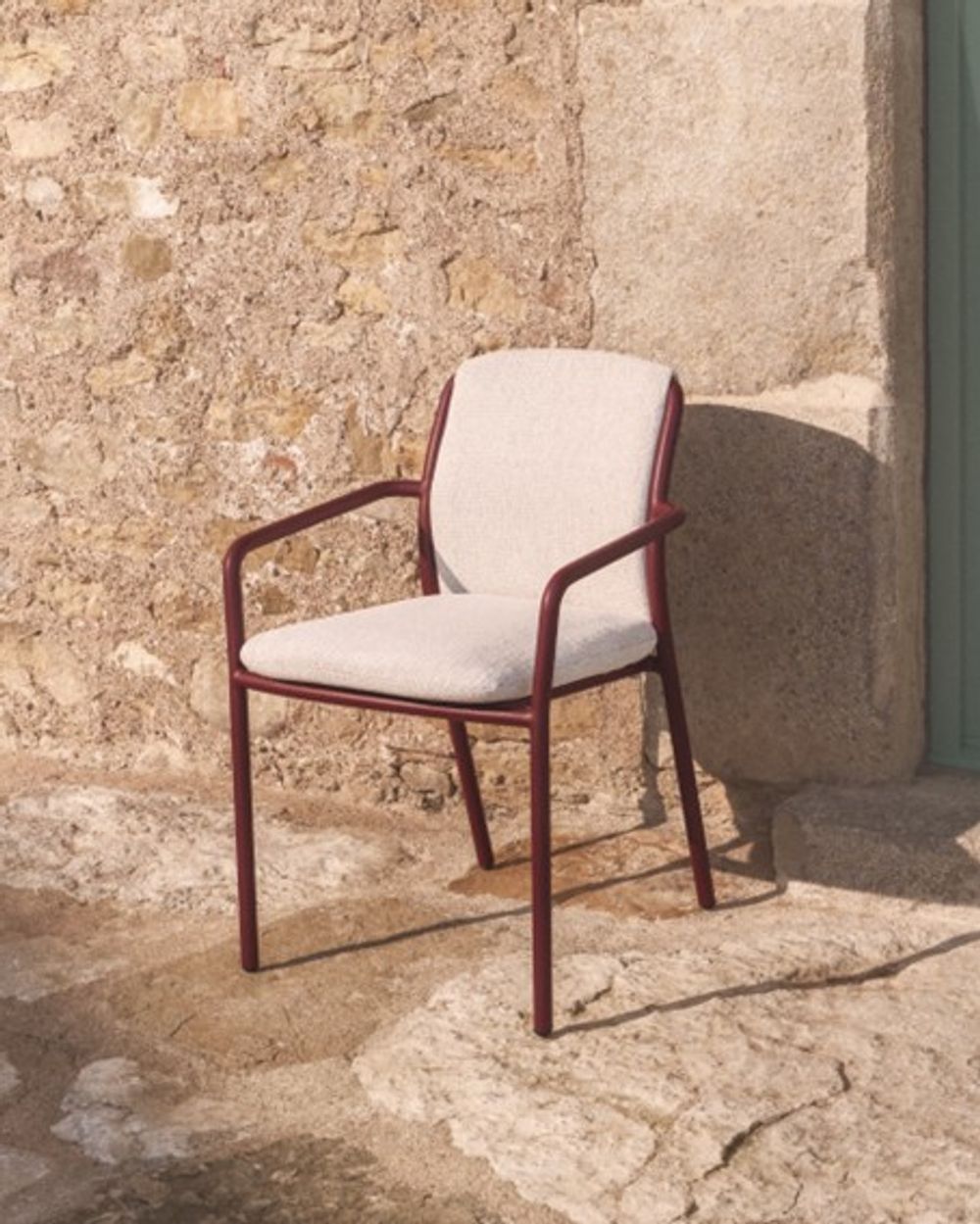 Tuinstoel LINOSA - Groen/Beige KAV C00333RR16