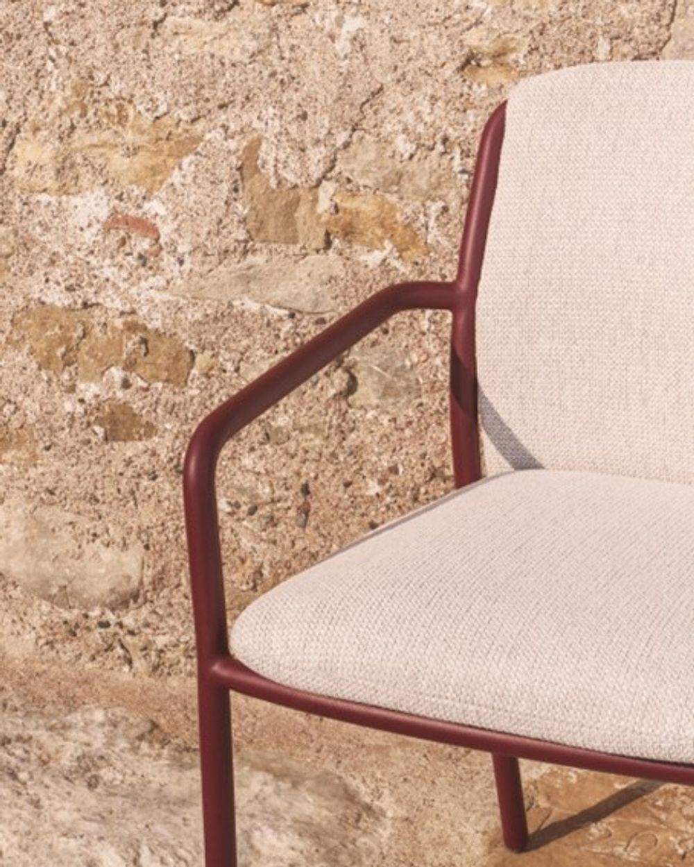 Tuinstoel LINOSA - Groen/Beige KAV C00333RR16