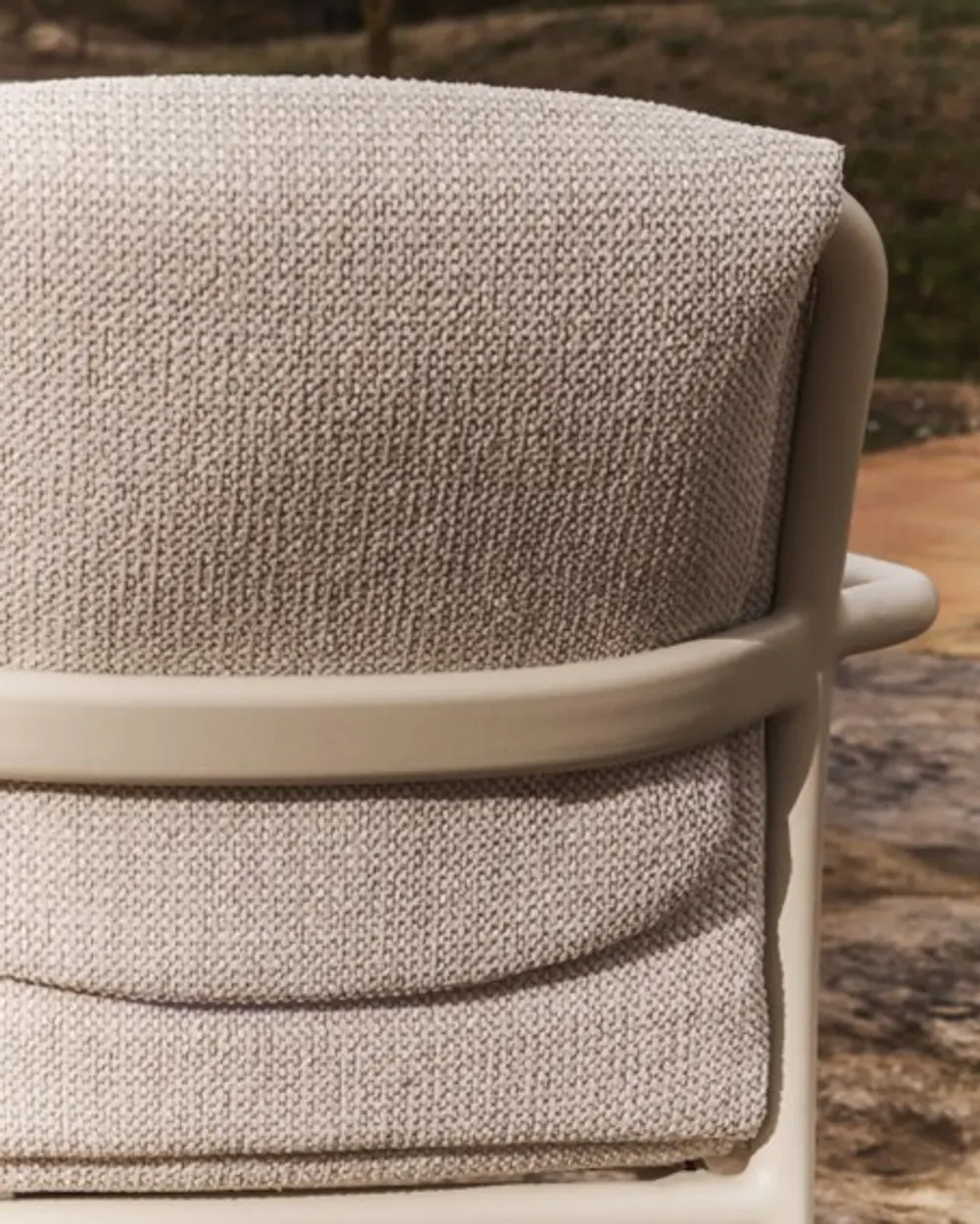 Tuinstoel LINOSA - Groen/Beige KAV C00333RR39
