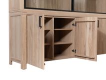 Vitrinekast MILL - Eik Bianco STO-1-TZ3