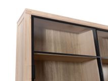 Vitrinekast MILL - Eik Bianco STO-1-TZ3
