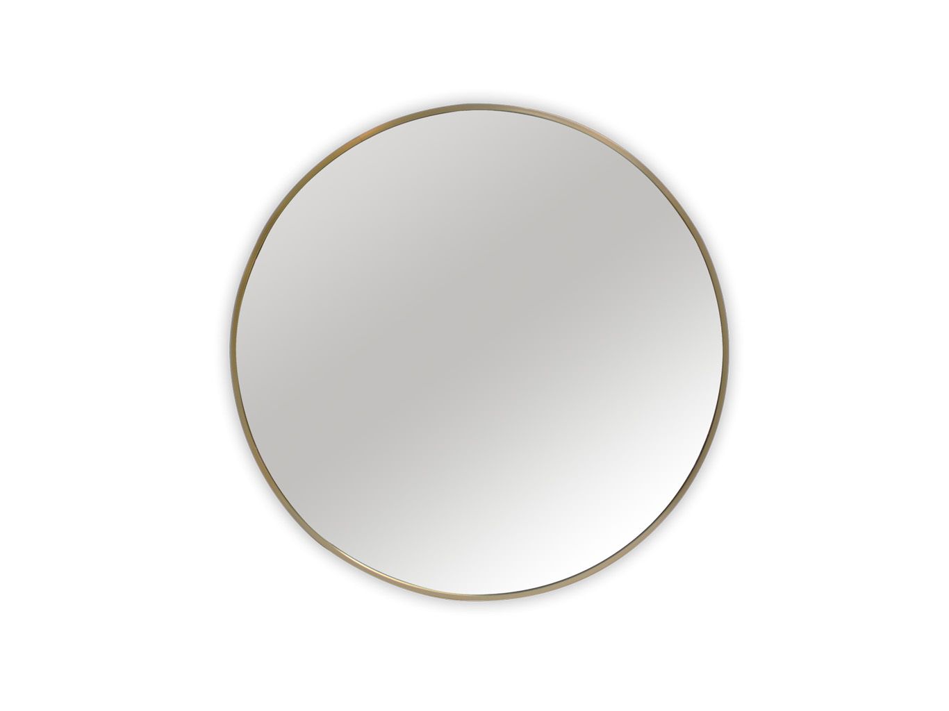 Spiegel rond ALU - Brons ACO-1-001