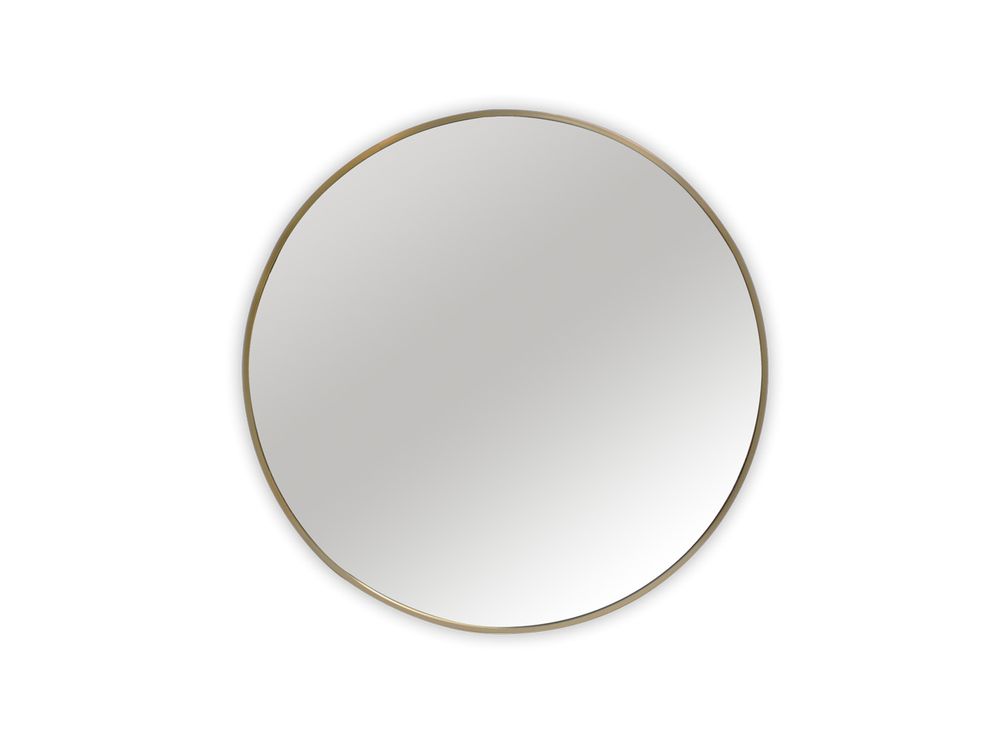 Spiegel rond ALU - Brons ACO-1-001