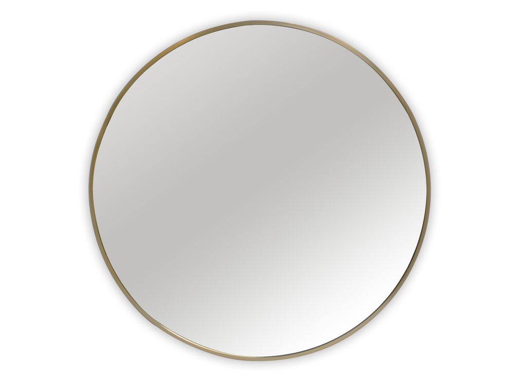 Spiegel rond ALU - Brons ACO-1-002