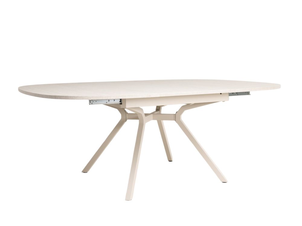Uitschuifbare eetkamertafel ONYXPLUS - Travertin l PFT-298-TZ1