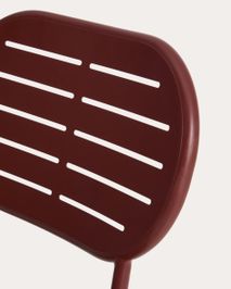 Tuinstoel BRAI - Bordeauxrood KAV C00059RR59
