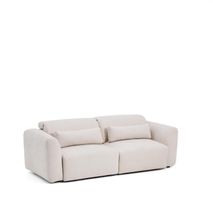 3-zit met elektr. relaxen LARES - Beige KAV S81930LB12