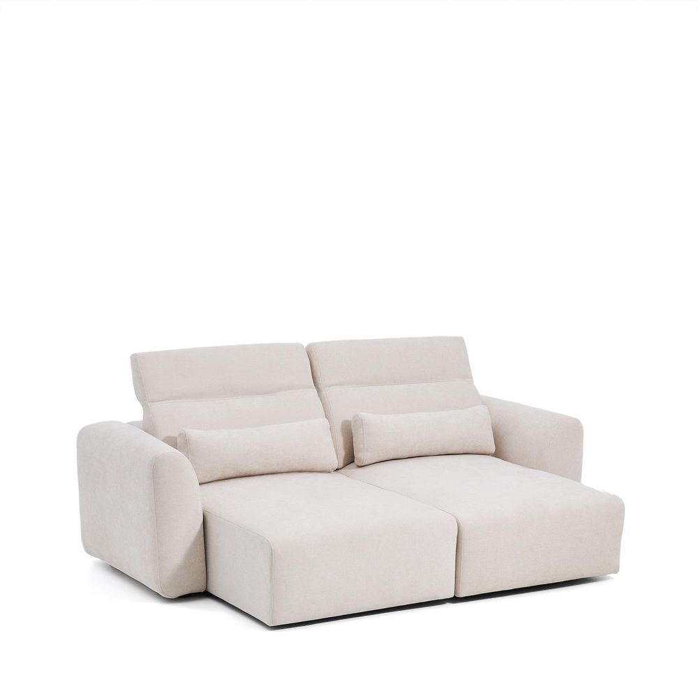 3-zit met elektr. relaxen LARES - Beige KAV S81930LB12