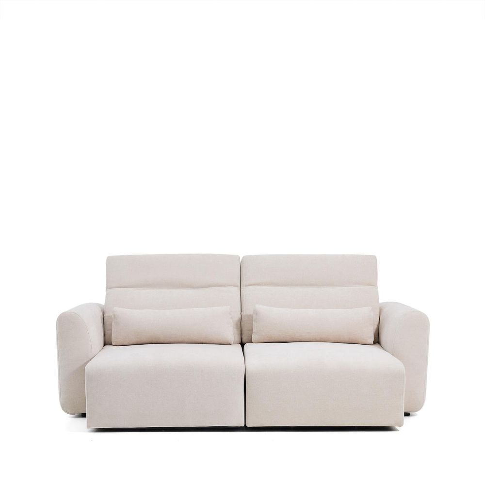 3-zit met elektr. relaxen LARES - Beige KAV S81930LB12