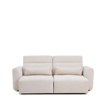 3-zit met elektr. relaxen LARES - Beige KAV S81930LB12