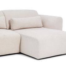 3-zit met elektr. relaxen LARES - Beige KAV S81930LB12