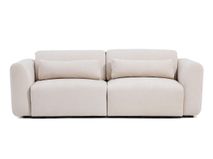 3-zit met elektr. relaxen LARES - Beige KAV S81930LB12