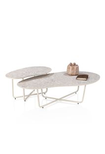 Salontafel ROTA - Keramiek terrazzo XOO 55975TZO