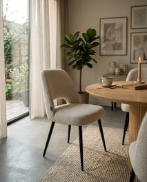 Eetkamerstoel ZIAN - Beige MED-63-TZ1