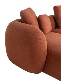Hoekzetel MARTINA - Terracotta C-KAV-808-HKS1