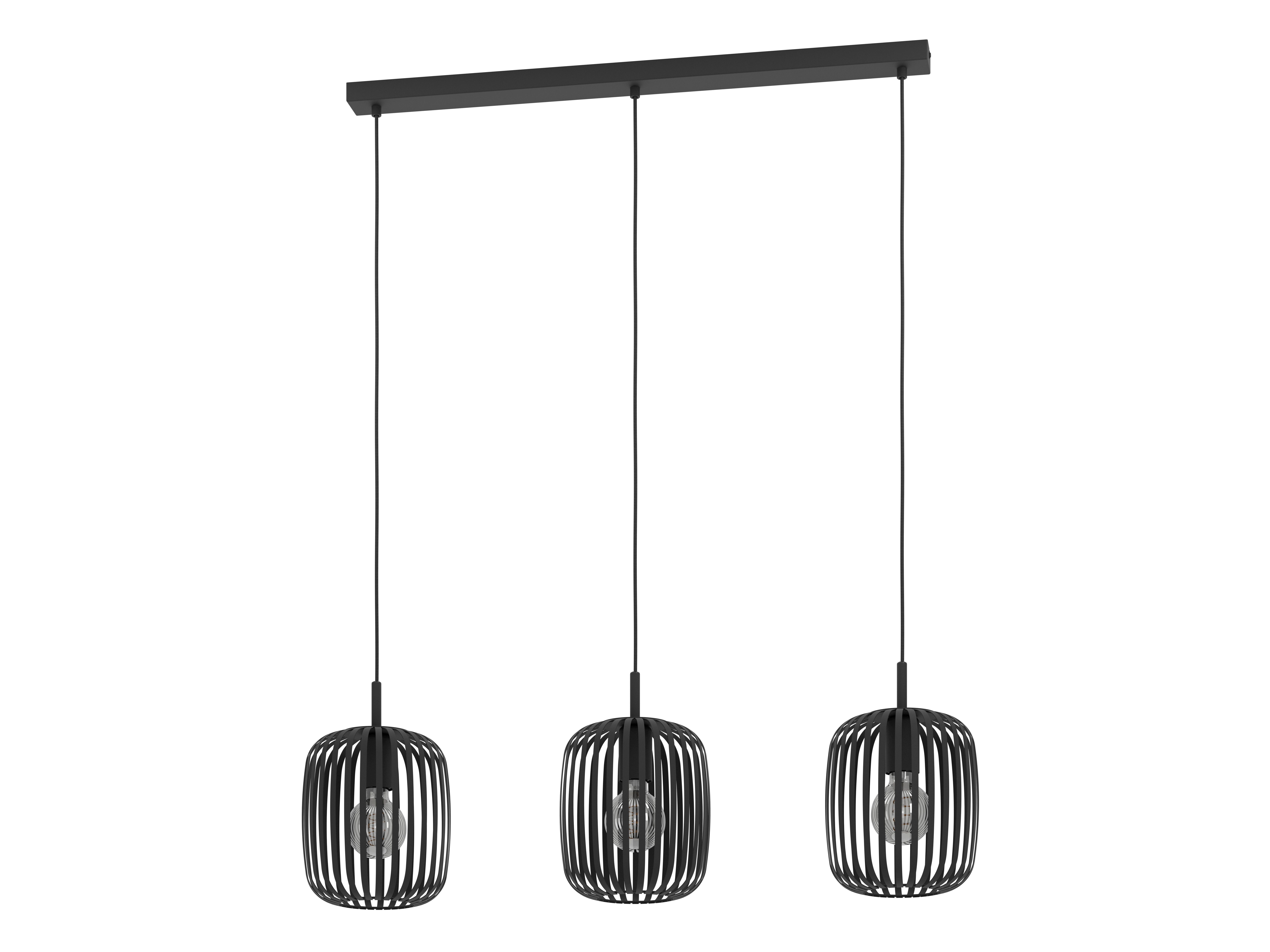 Hanglamp ROMAZZINA - Zwart Staal EGL 900495